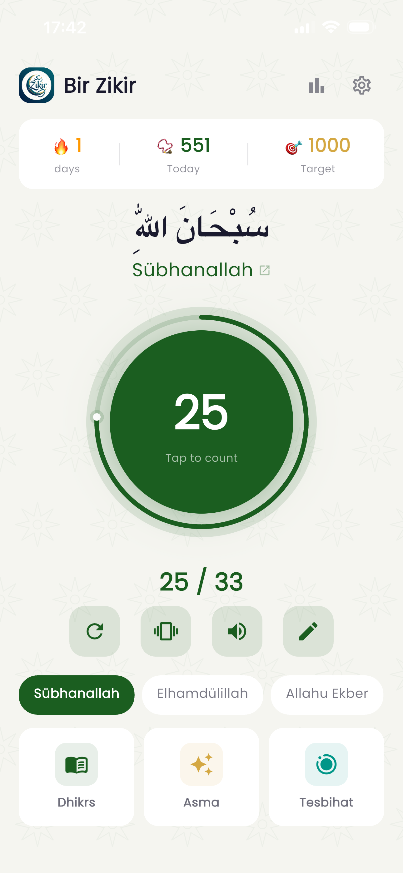 Bir Zikir Screenshot 1